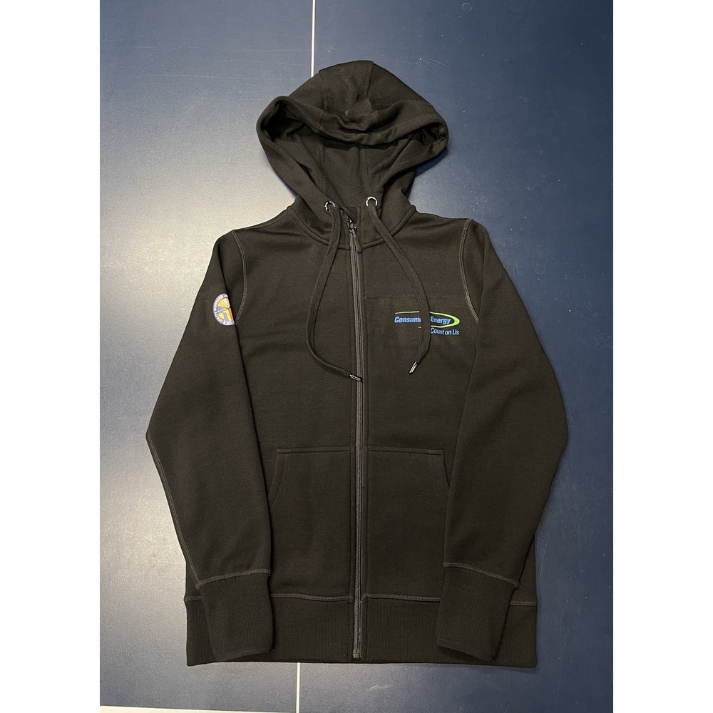 Minus33 Women's Kodiak Fleece Expedition Heavyweight 400 Full Zip Hoodie Black S